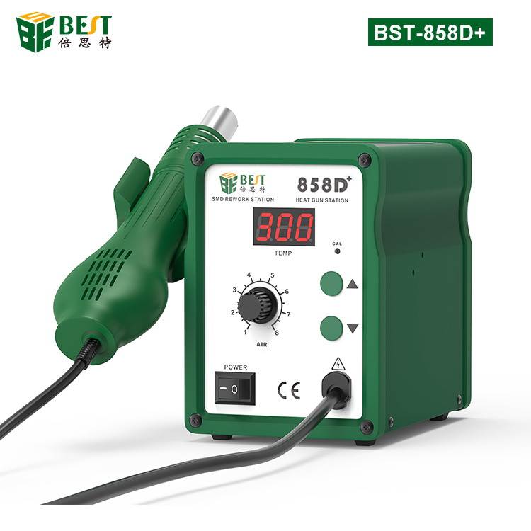 BST-858D+ 單數(shù)顯無鉛螺旋式熱風槍