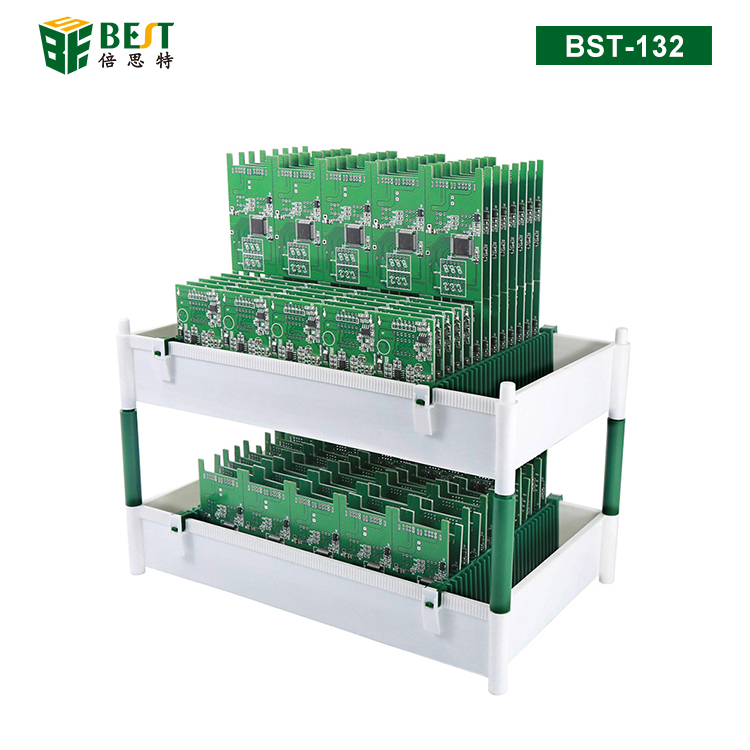 BST-132 液晶玻璃存放架 放置架 液晶屏電路板托盤(pán)架 插槽支架