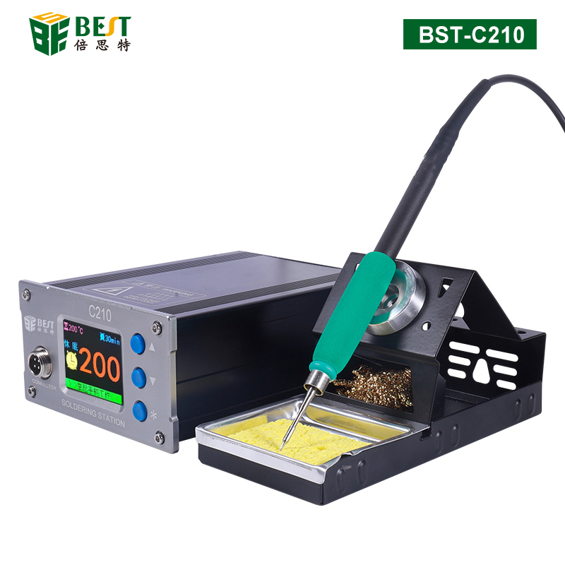 BST-C210 智能多功能焊臺 大功率焊臺 快速升溫 電烙鐵焊筆手機電腦微型維修焊接工具