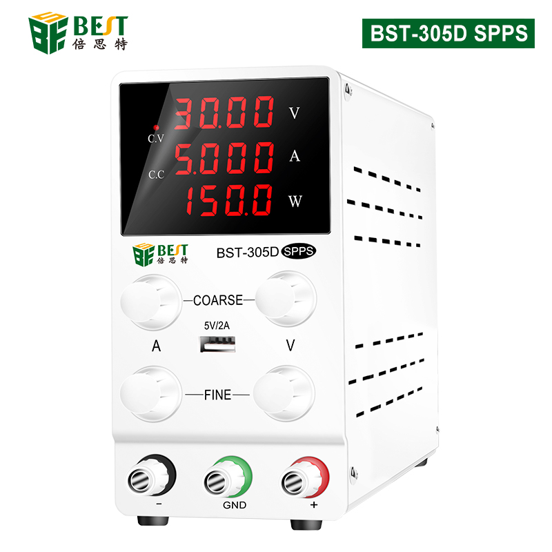BST-305D SPPS 開(kāi)關(guān)型直流穩(wěn)壓電源 固測(cè)可調(diào)直流穩(wěn)壓電源30V/5A筆記本電腦手機(jī)維修開(kāi)關(guān)電源